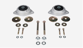 PORSCHE 964 (89-94) Engine mount 964 Street Version set with hardware PR13022P, 964.375.049.00 964.375.049.01 965.375.050.00 964.375.050.00 964.375.050.01 965.375.049.00 900.082.030.02 999.025.074.02