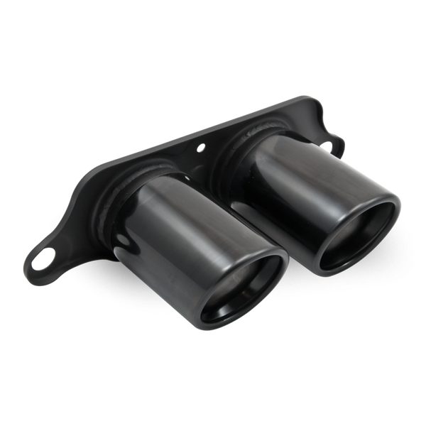 PORSCHE 911 991 GT3 DARK BLACK CHROME TAILPIPE