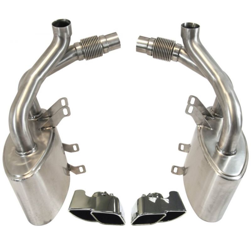 PORSCHE 911 997.1 CARRERA GEN 1 SILENCERS W/ TAILPIPES