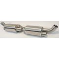 PORSCHE 911 997.2 TURBO CAT BACK EXHAUST 2009 ONWARDS