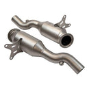 FERRARI 458 200 CELL HIGH FLOW SPORTS CATALYTIC CONVERTERS (X2)