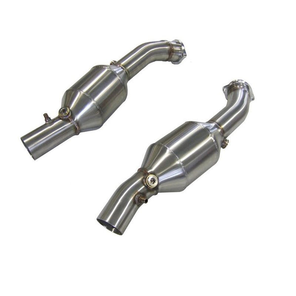 FERRARI 360 HIGH FLOW 200 CELL SPORTS CATALYTIC CONVERTERS (X2)